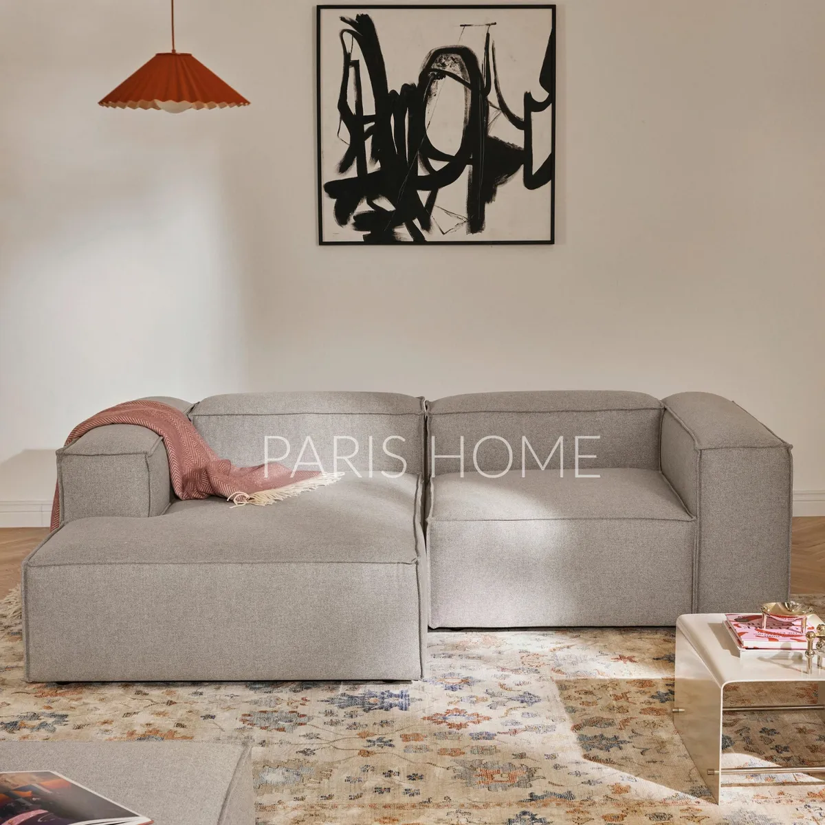 GENERICO - Sofá Izquierdo Rinconero Monarch  Tejido - Taupe