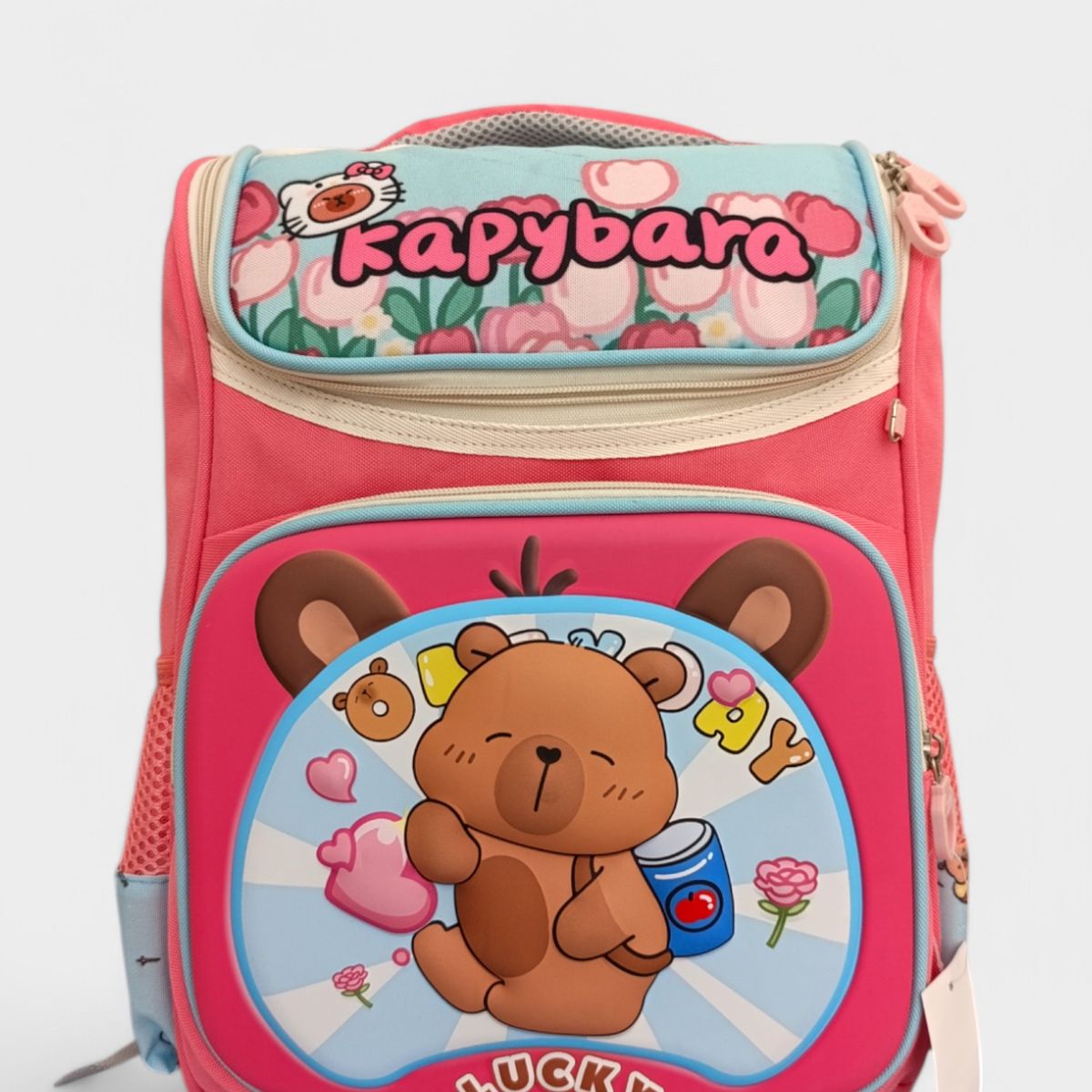 GENERICO - Mochila Capibara Kawaii Para Niñas Estilo Koreano Tamaño A4