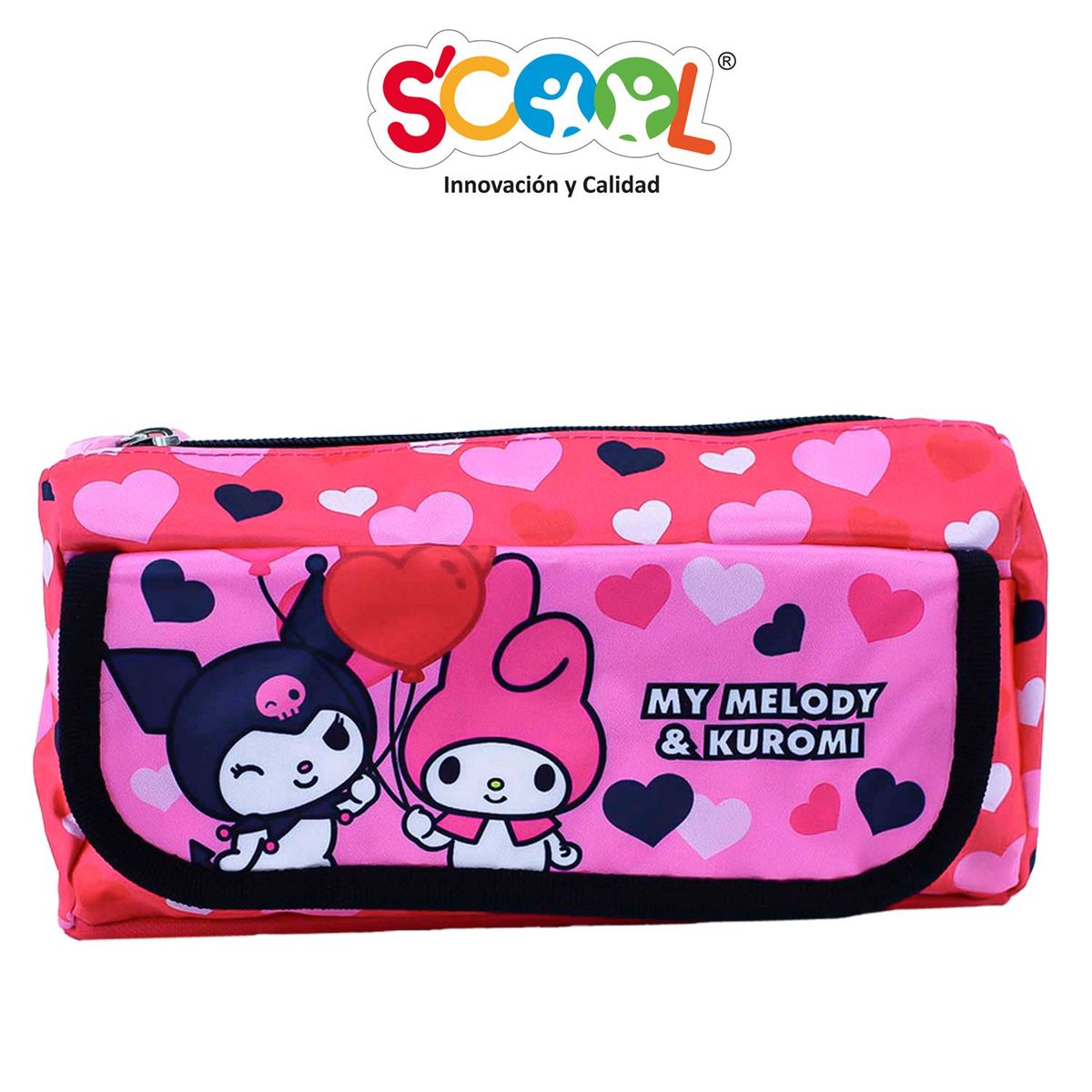 SCOOL - SET MALETA OFICIO EVA 3D HELLO KITTY & F 804438