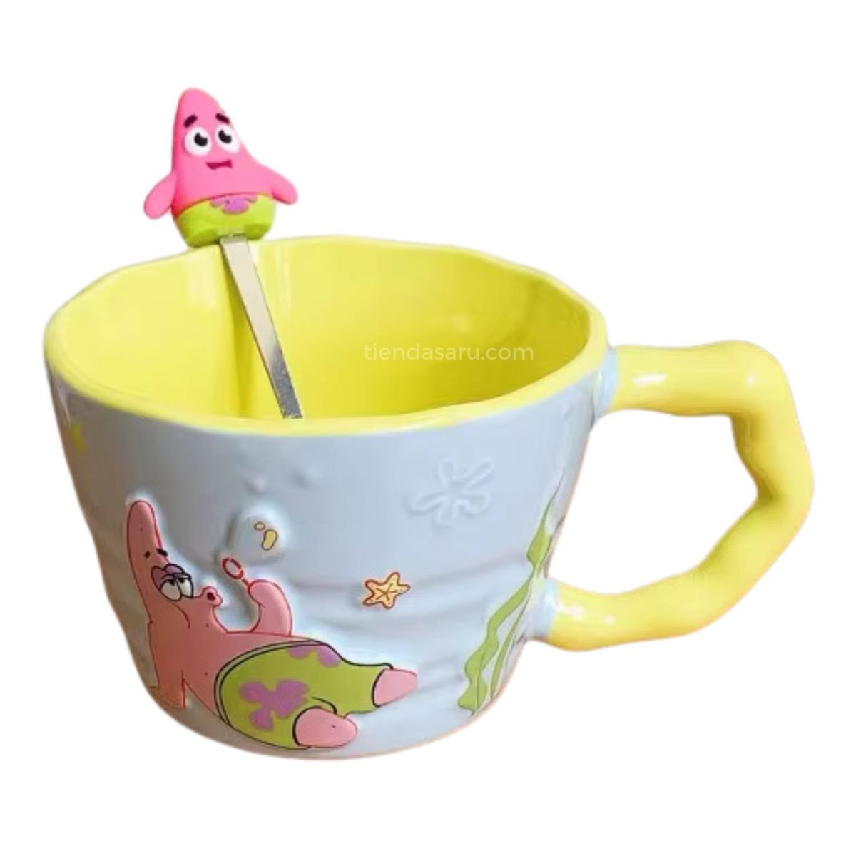 BOB ESPONJA - Taza de Cerámica Patricio de Bob Esponja - 500 ml