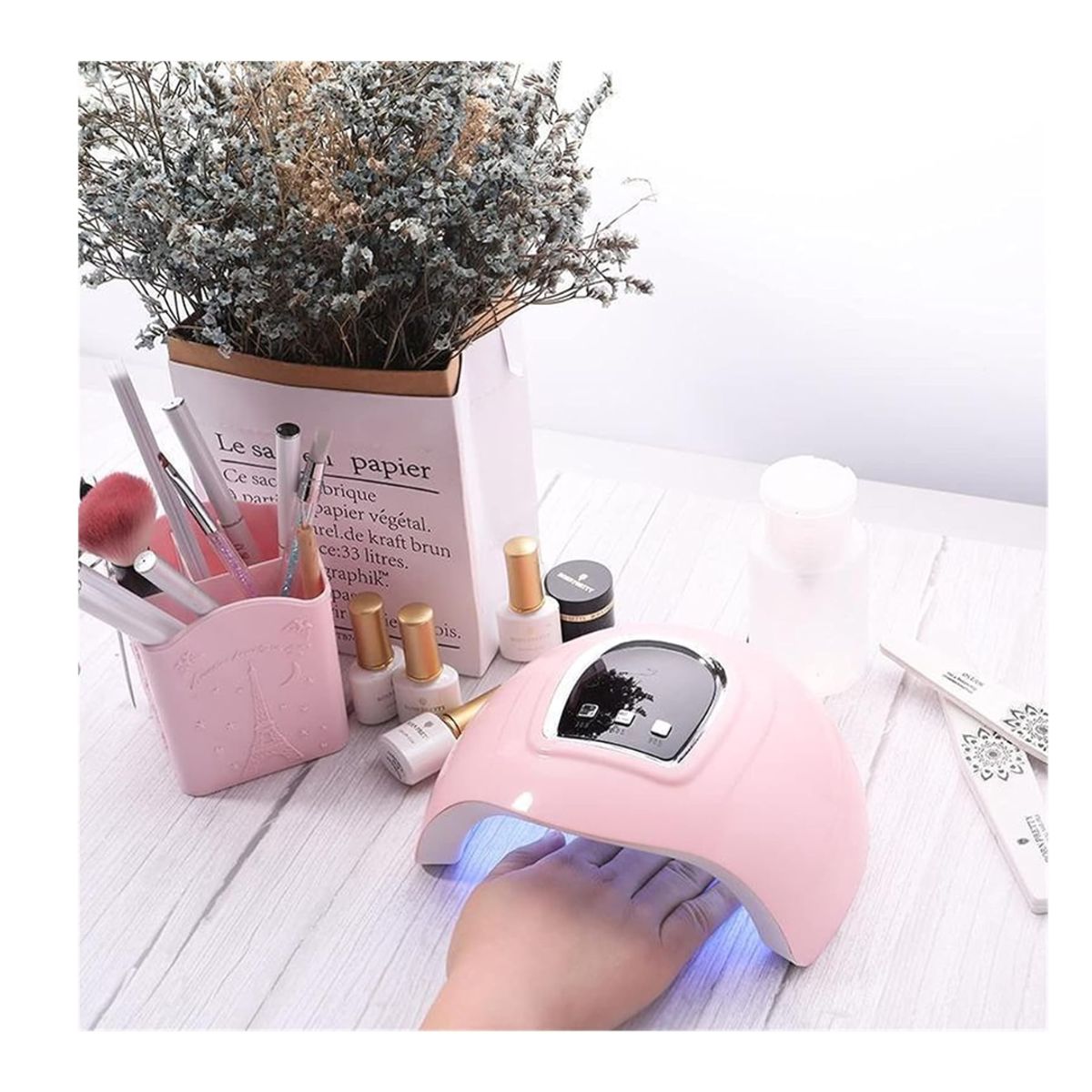 GENERICO - LÁMPARA LED PARA SECADO DE ESMALTE