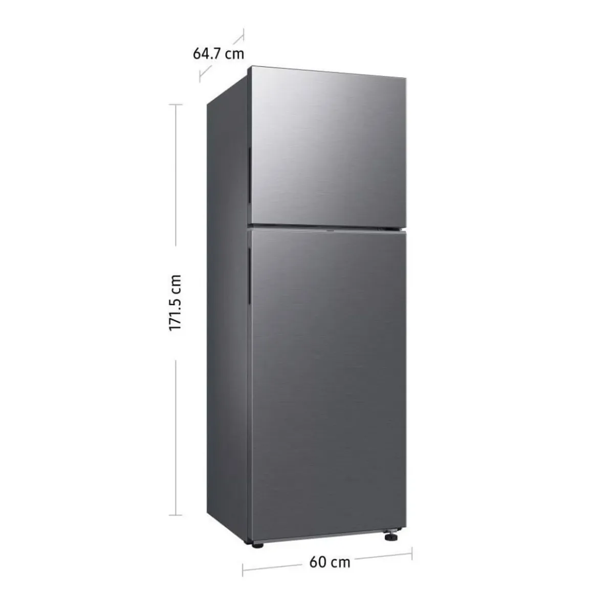 SAMSUNG - Refrigeradora Samsung Top Mount Freezer 304 Litros Silver RT31DG5120S9PE