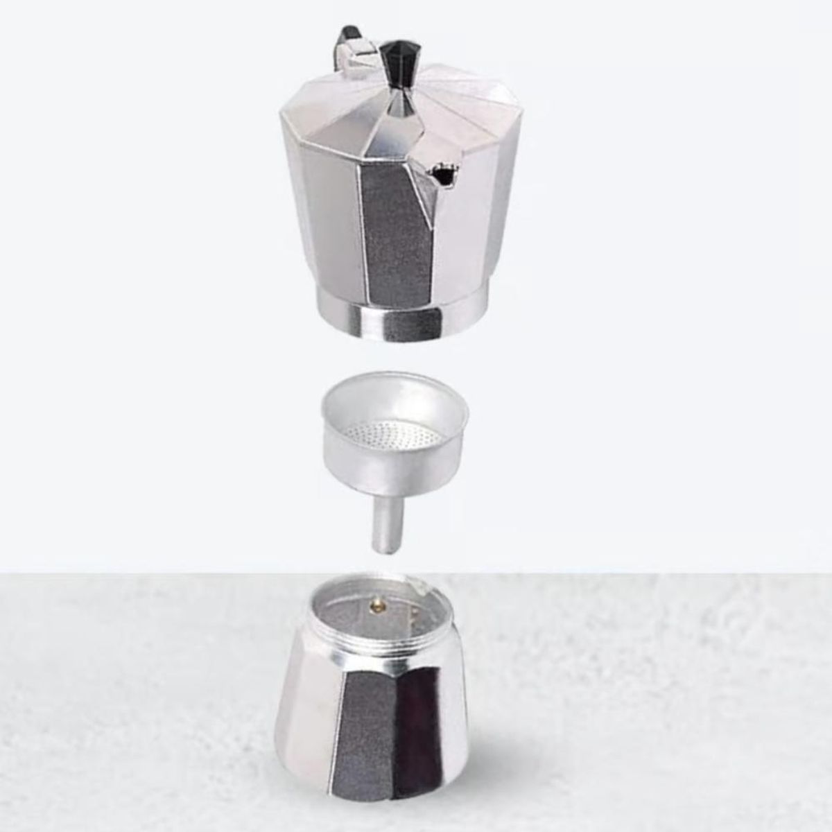 GENERICO - Cafetera Italiana Alum. P-2 Tzs Mod - Ichimatsu 20033023