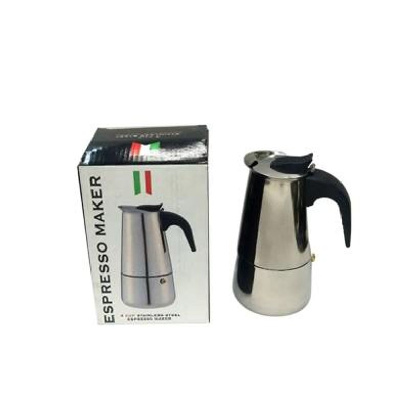 ICHIMATSU - Cafetera Italiana Acero P-4 Tazas /4 Vasos - Ichimatsu 10033025