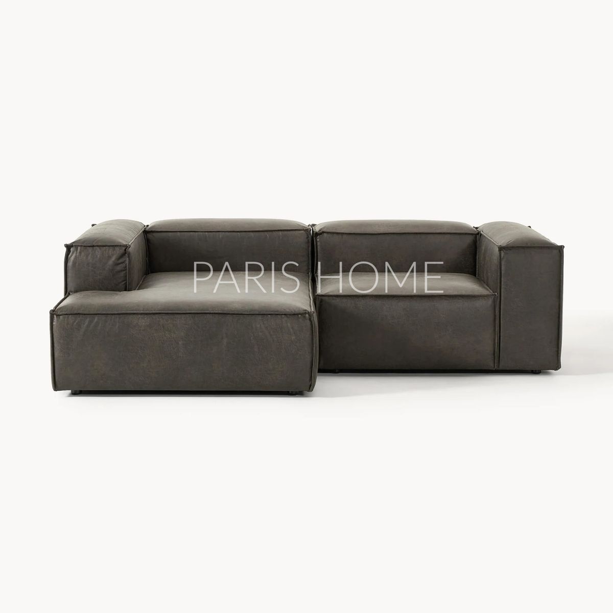 GENERICO - Sofá Izquierdo Rinconero Monarch Ultracuero - Taupe