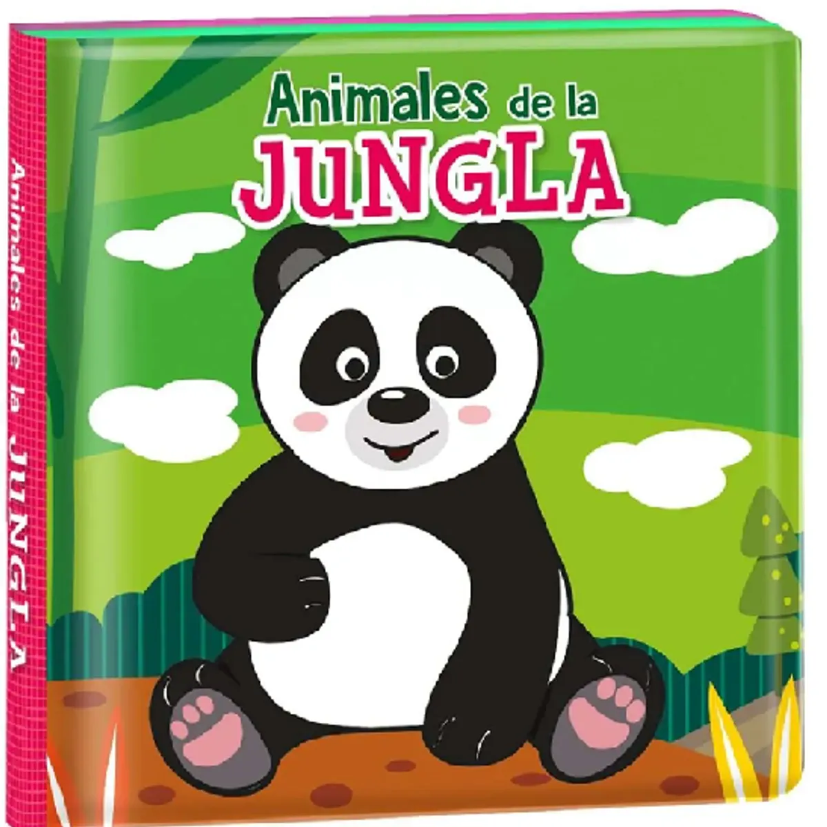 GENERICO - Animales de la Jungla  Libro para el baño