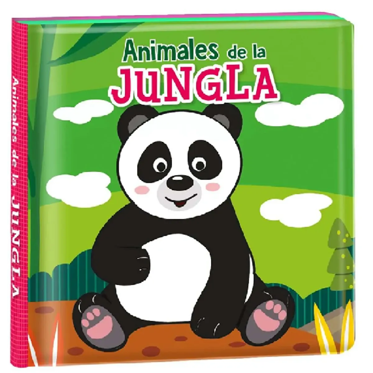 GENERICO - Animales de la Jungla  Libro para el baño