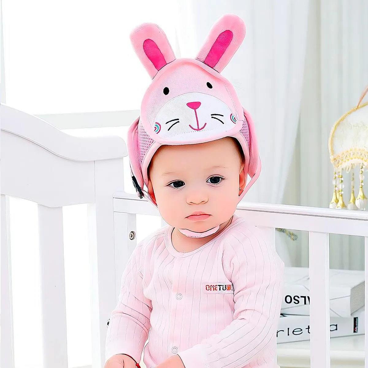 GENERICO - Casco Proteccion Cabeza Seguridad para Bebé Antigolpes