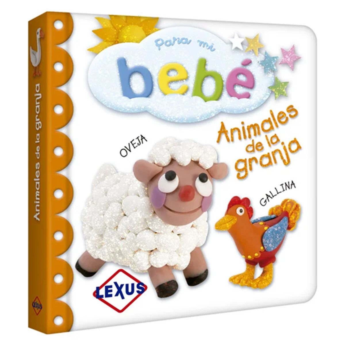 GENERICO - Libro Infantil Animales de la Granja  Colección para mi Bebé