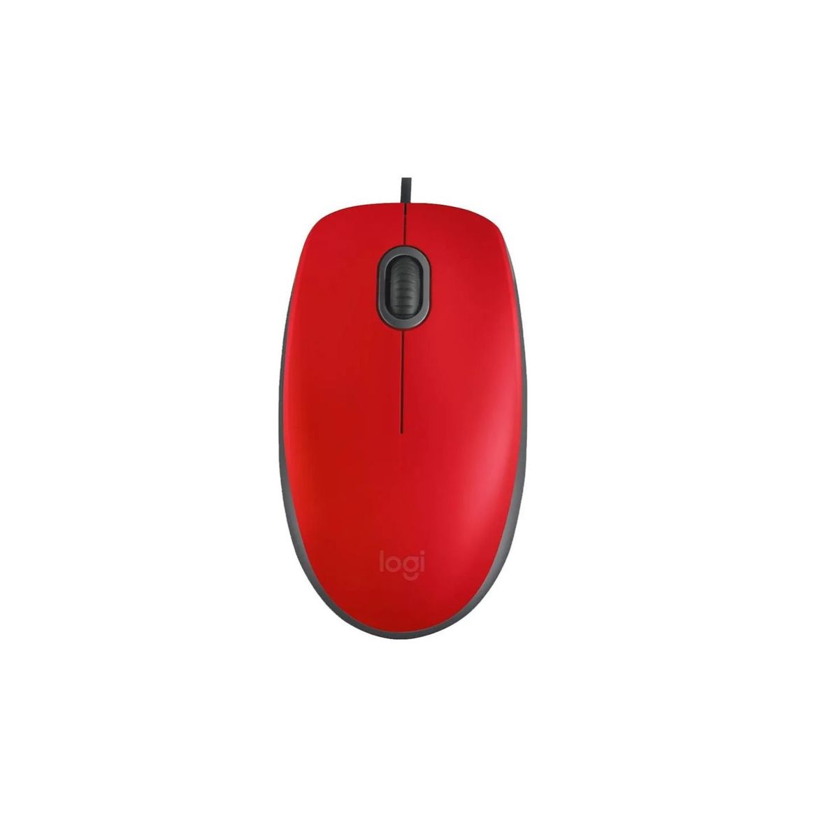 LOGITECH - MOUSE LOGITECH M110 SILENT ROJO USB
