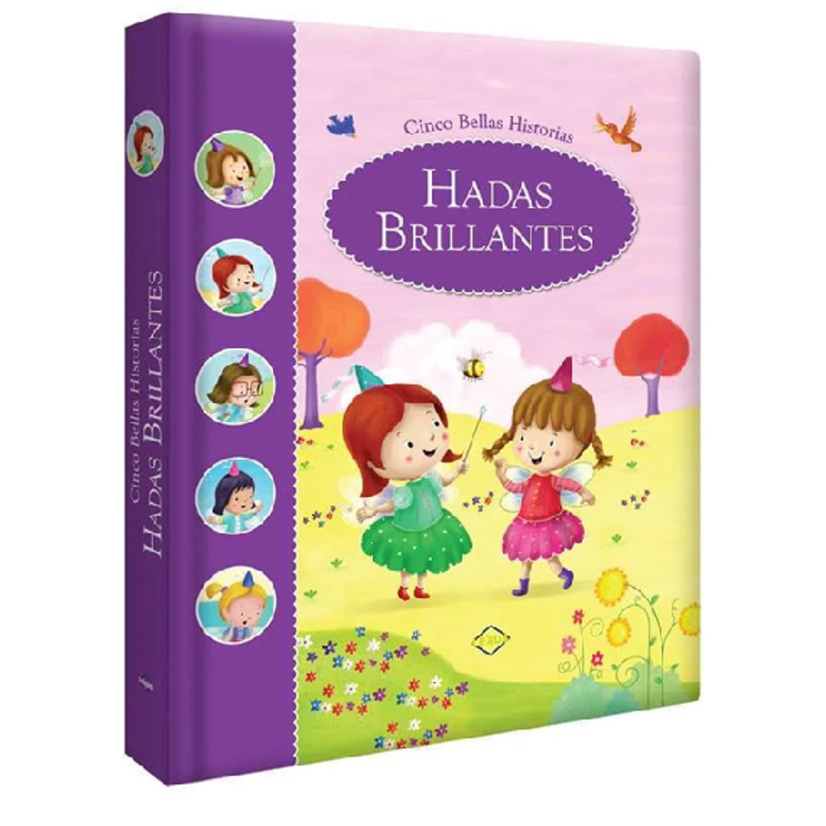 GENERICO - Libro Infantil  Hadas Brillantes Cinco Bellas Historias