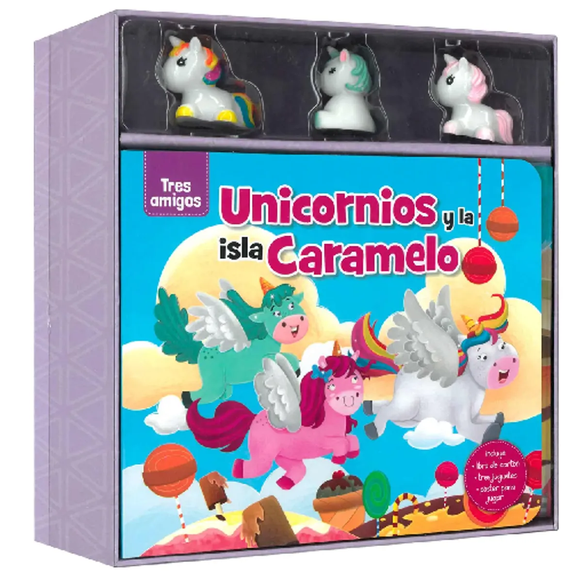 GENERICO - Libro infantil Unicornios y la Isla Caramelo