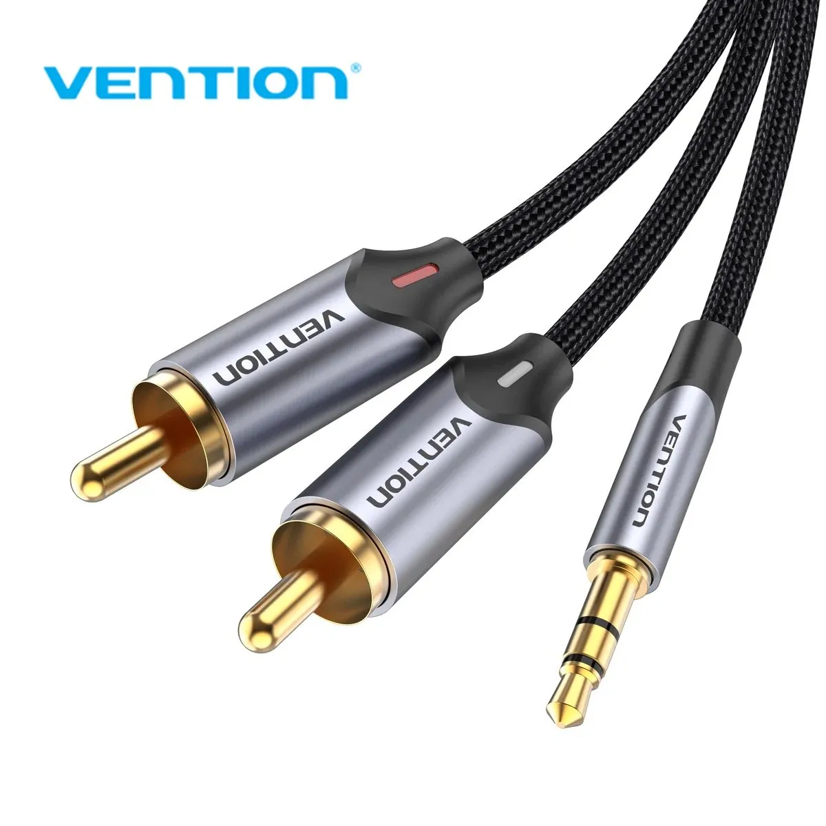 VENTION - Cable RCA a Jack Premium 2 metros Vention