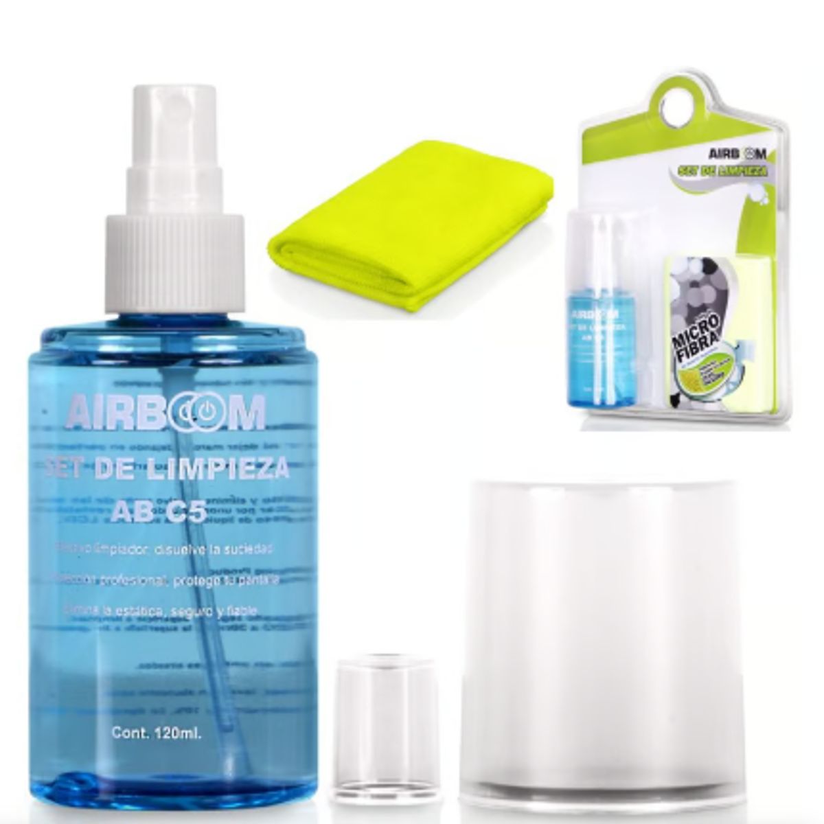 AIRBOOM - Kit De Limpieza AB C5 120ML Plastic Blister AIRBOOM