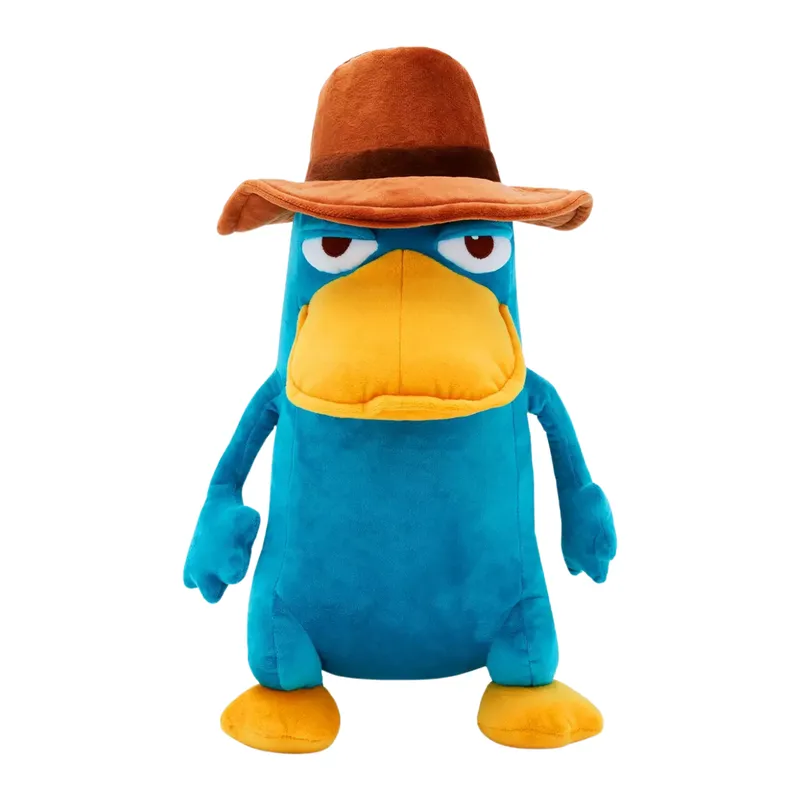 XCLUSIVE - Perry el Ornitorrinco Peluche y mini mochila -Phineas y Ferb