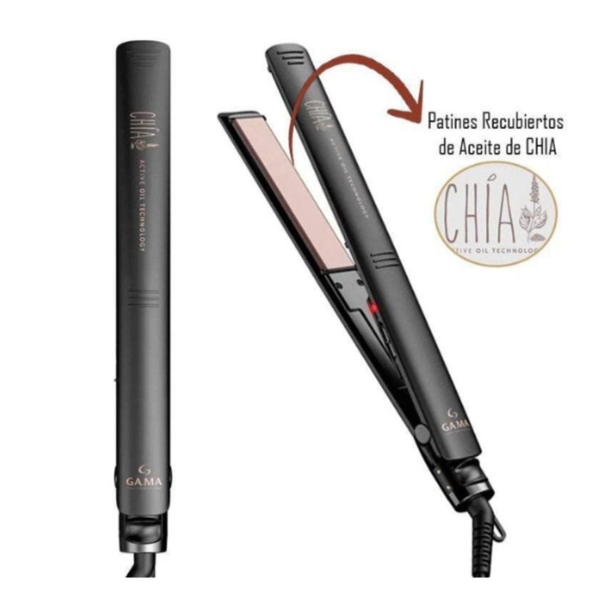 GAMA - Plancha Alisadora Gama Chía 230° OnOff