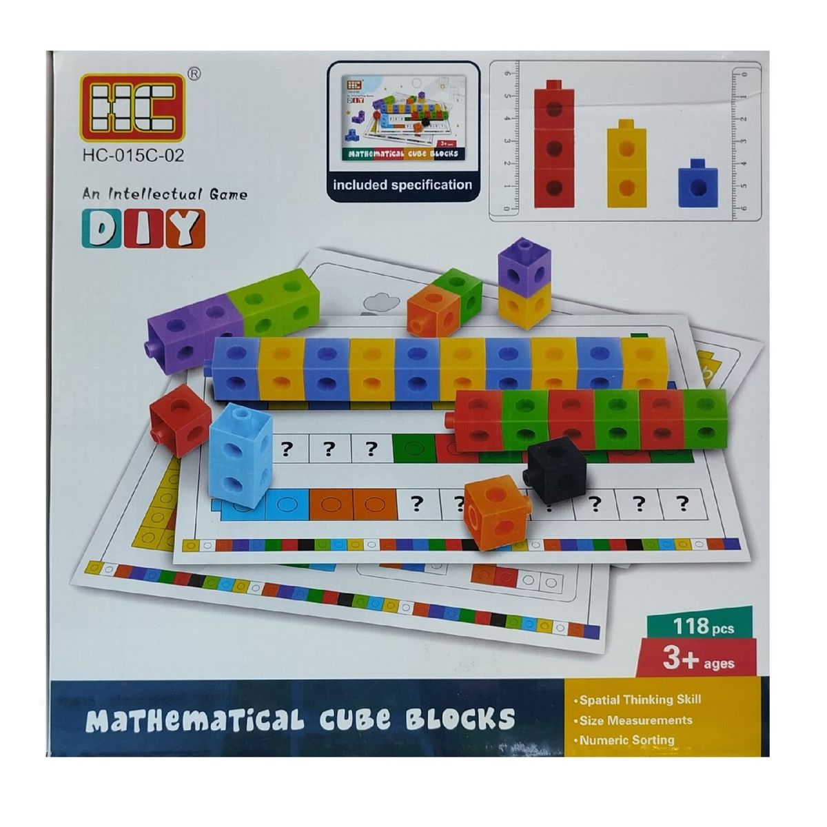 GENERICO - Cubos Multiencaje Matemáticos 118 pc