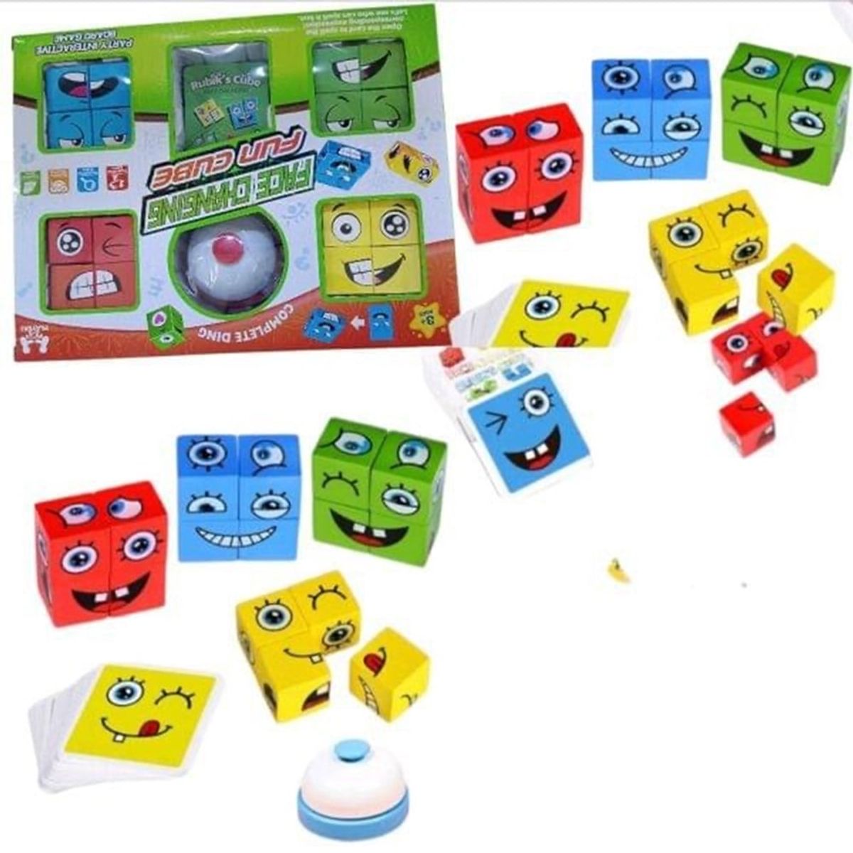 GENERICO - Rompecabezas de Caritas Emociones