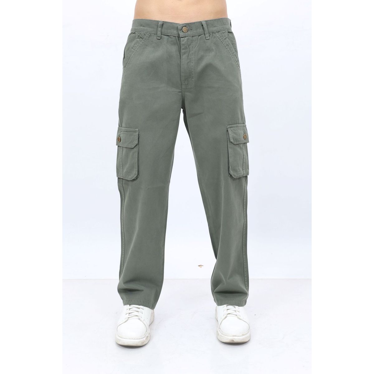 QH - PANTALÓN CARPINTERO DE DRILL PARA HOMBRE