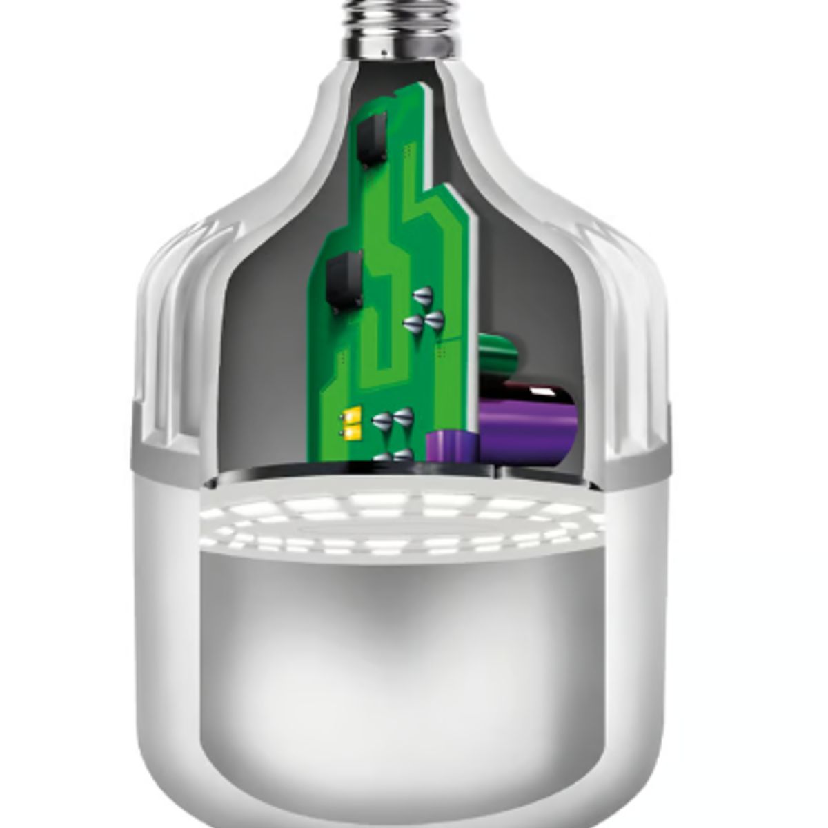 GENERICO - Foco LED Botella LBT 320  20W Luz Cálida Blanca y Fría TRILUX LUMIERE