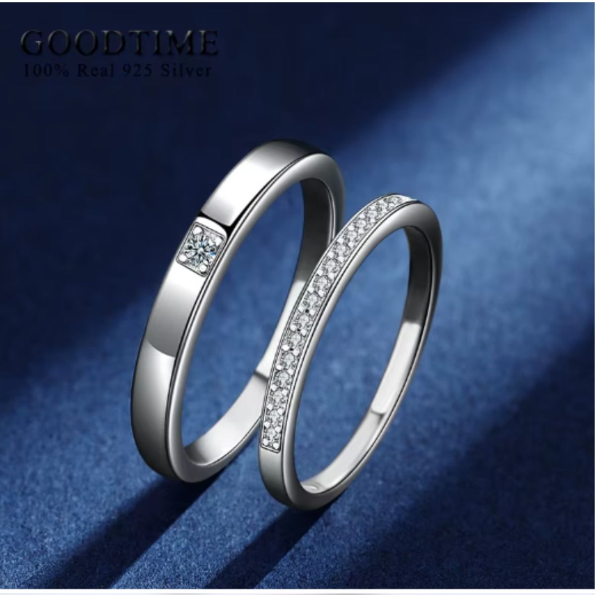 GENERICO - Anillos de Promesa Ajustables Destinos Unidos