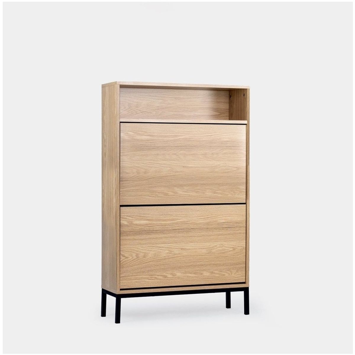 R&R MUEBLES - Zapatera Moderna Candy Marrón Claro R&R MUEBLES