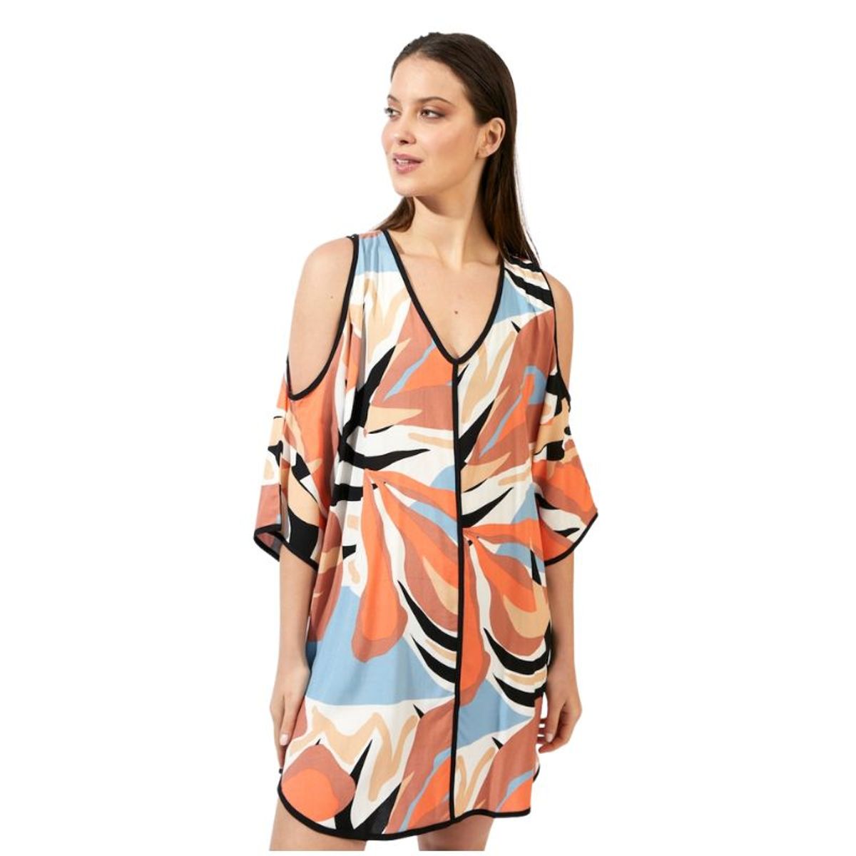 PERMUTA - SALIDA DE PLAYA CORTA MUJER VELA CORAL PERMUTA