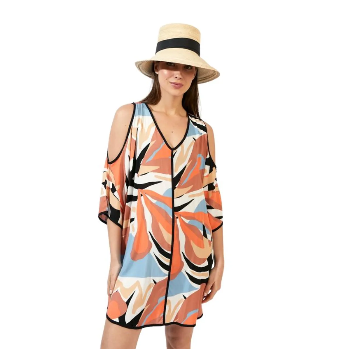 PERMUTA - SALIDA DE PLAYA CORTA MUJER VELA CORAL PERMUTA