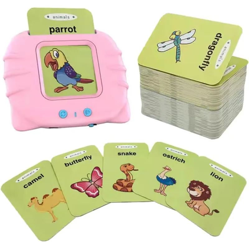 GENERICO - Máquina de Tarjetas Educativas rosado