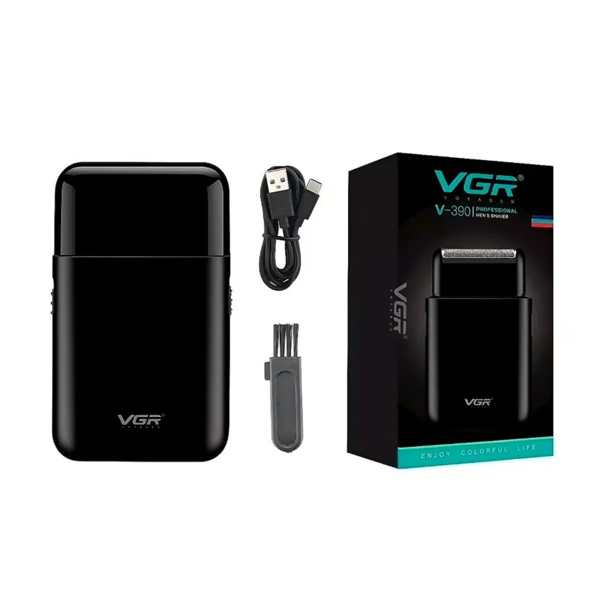 XCLUSIVE - Afeitadora Electrica Shaver Rasuradora VGR V-390 Recargable