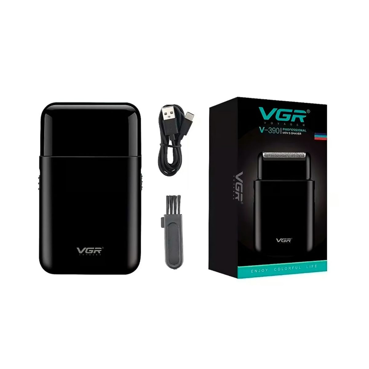 XCLUSIVE - Afeitadora Electrica Shaver Rasuradora VGR V-390 Recargable