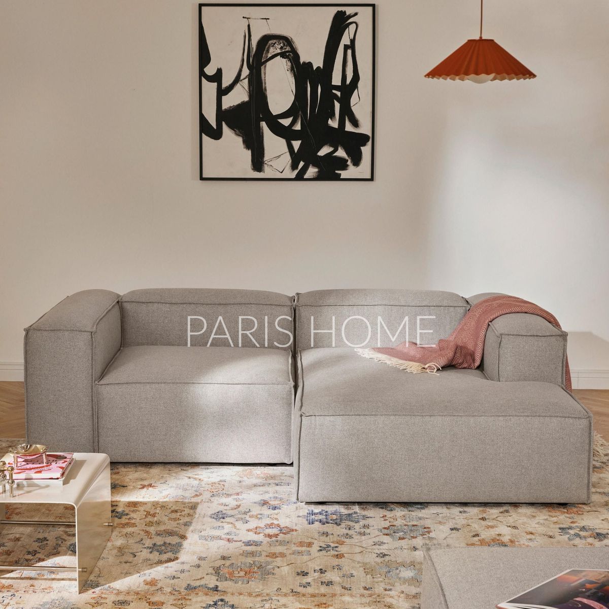 GENERICO - Sofá Derecho Rinconero Monarch Tejido - Taupe