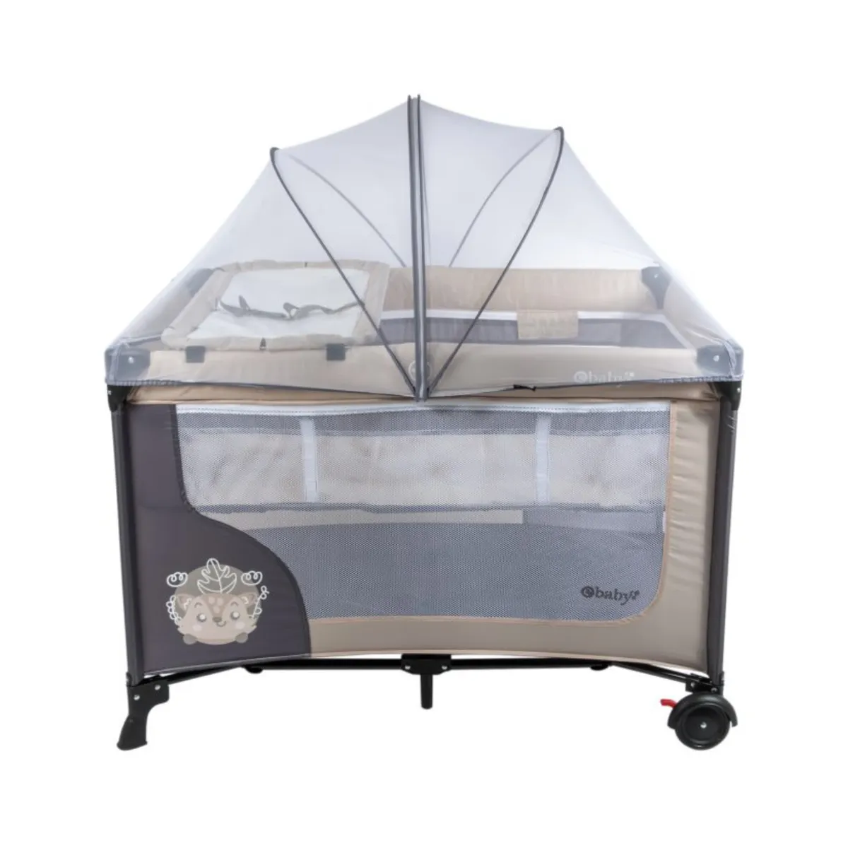 EBABY - Cuna Corral Happy Dream mas Colchon Beige