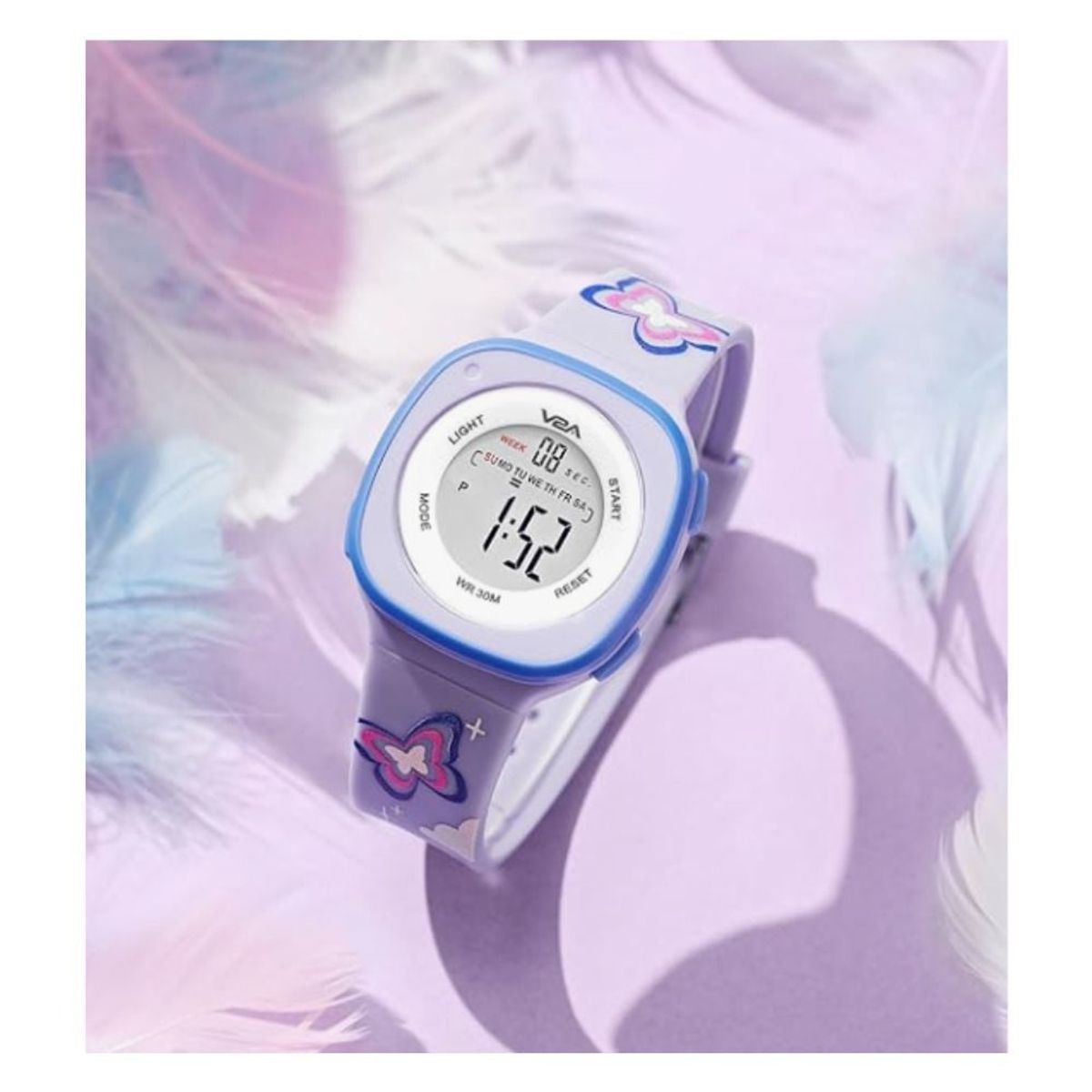 GRUPO CB - Reloj Digital para Niña Modelo Mariposa Azul