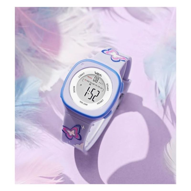 GRUPO CB - Reloj Digital para Niña Modelo Mariposa Azul