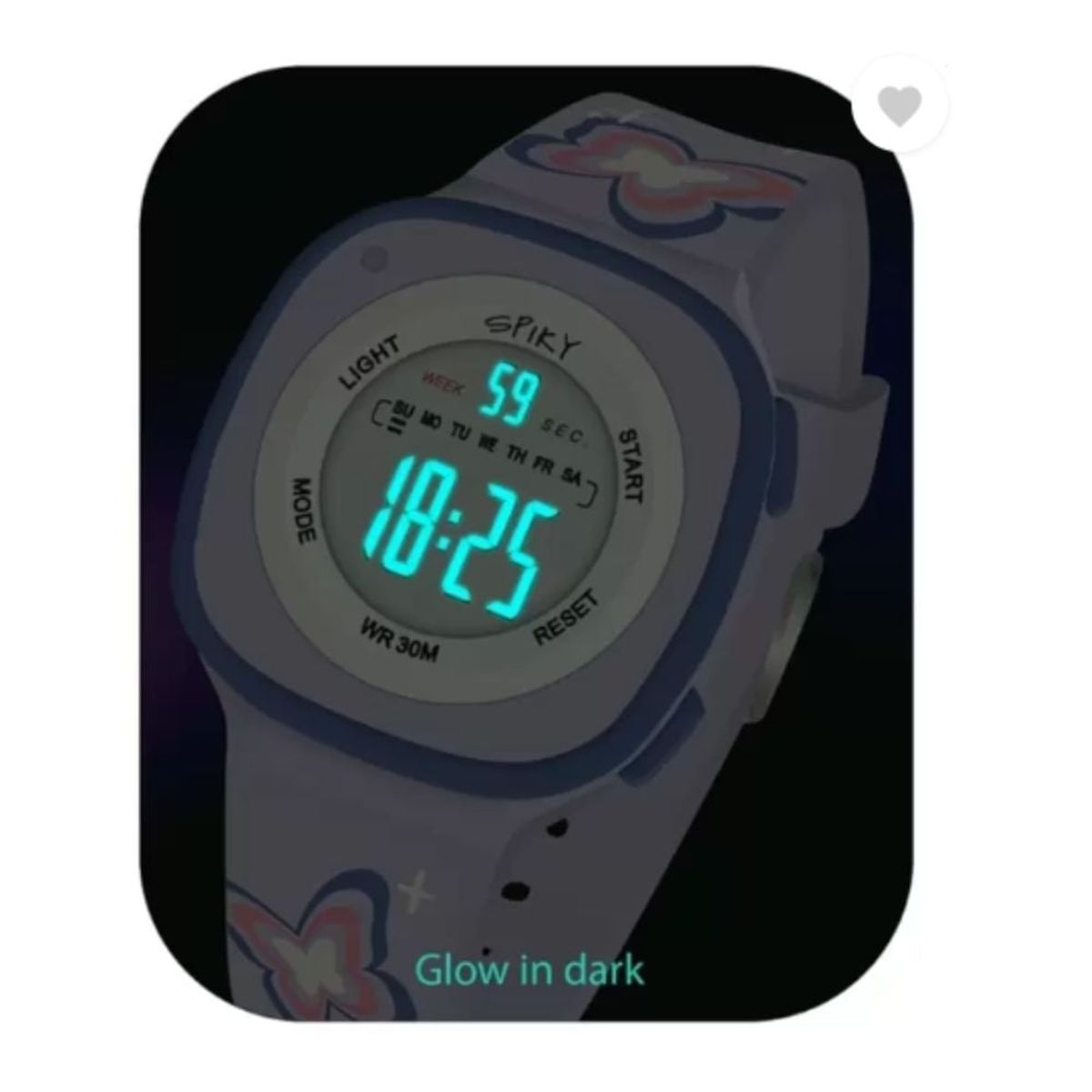 GRUPO CB - Reloj Digital para Niña Modelo Mariposa Azul