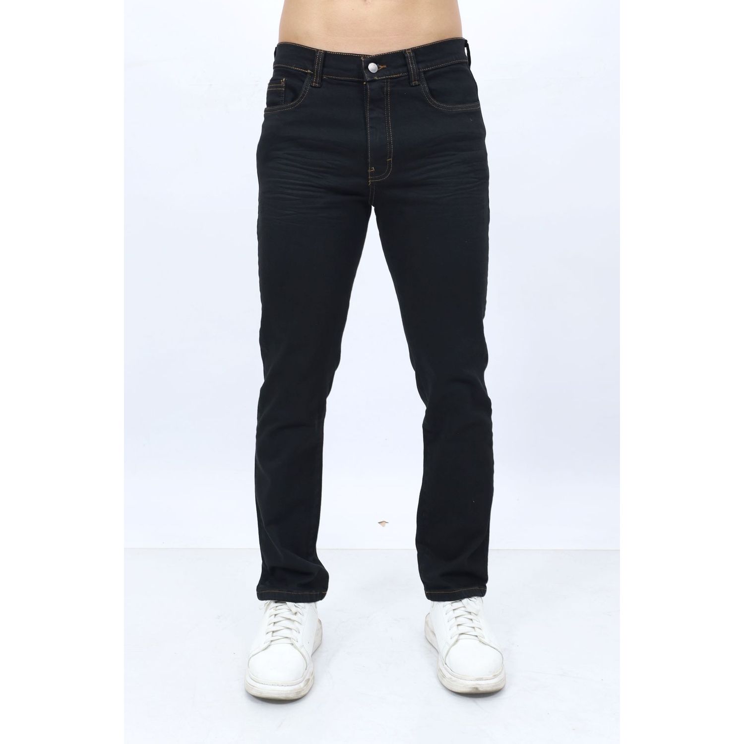PANTALON JEAN SEMIPITILLO PARA HOMBRE QH