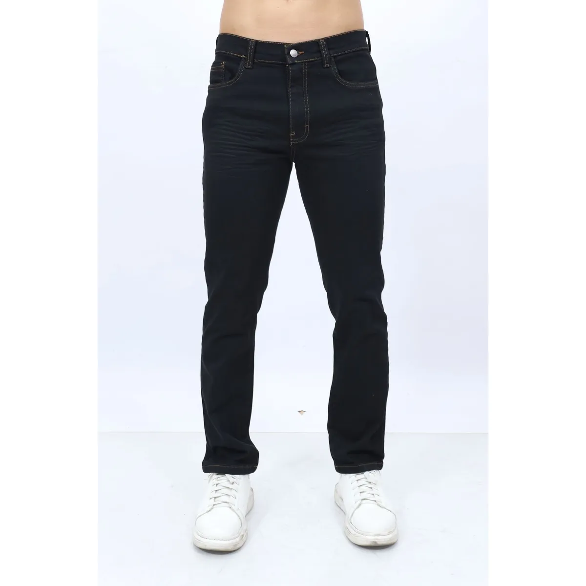 QH - PANTALON JEAN SEMIPITILLO PARA HOMBRE