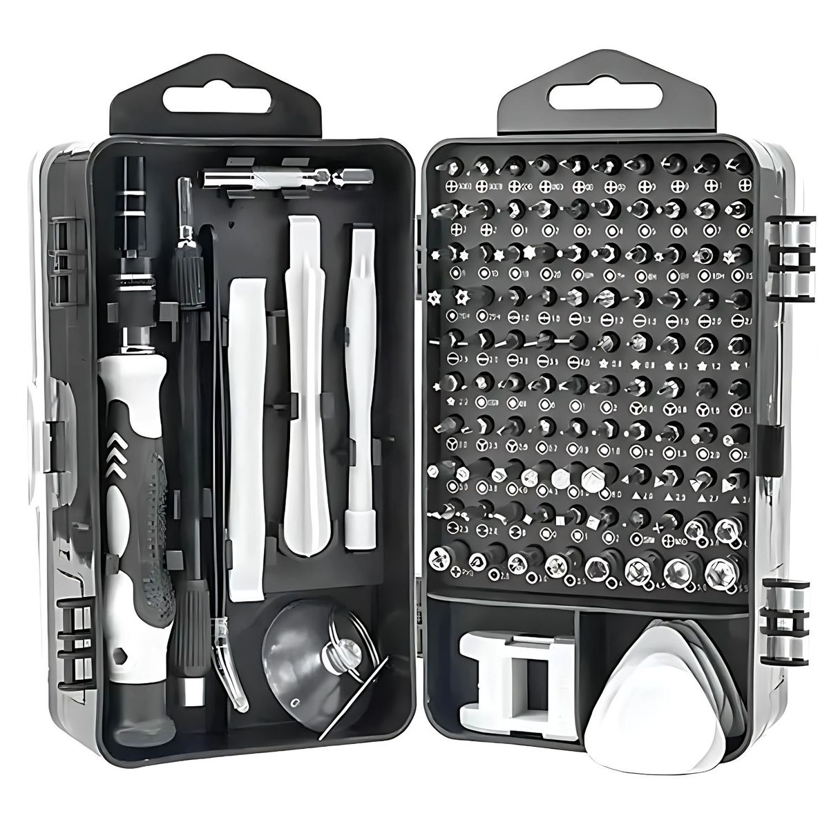 SEISA - Kit Herramientas Precisión 110 Piezas destornilladores de Precisión