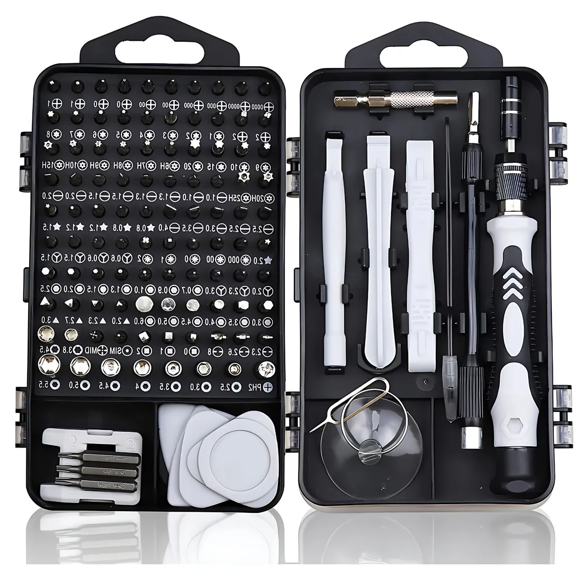 SEISA - Kit de Destornilladores de Precisión 110 Piezas para Reparación