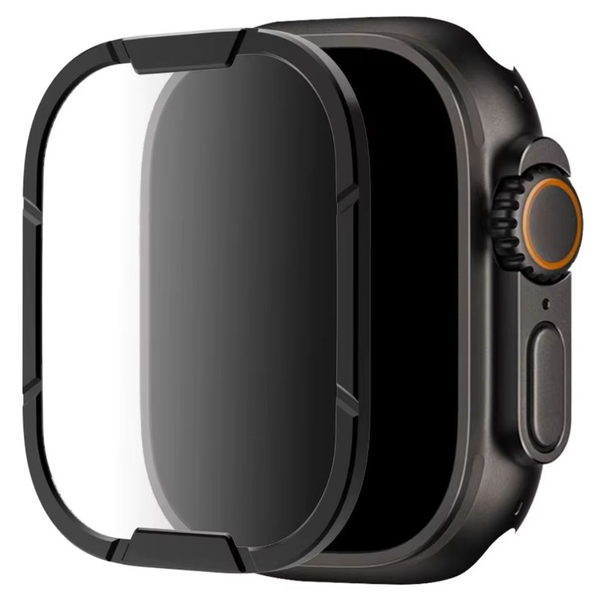 OEM - Protector de Pantalla Mica de Vidrio para Apple Watch Ultra Rangers BL