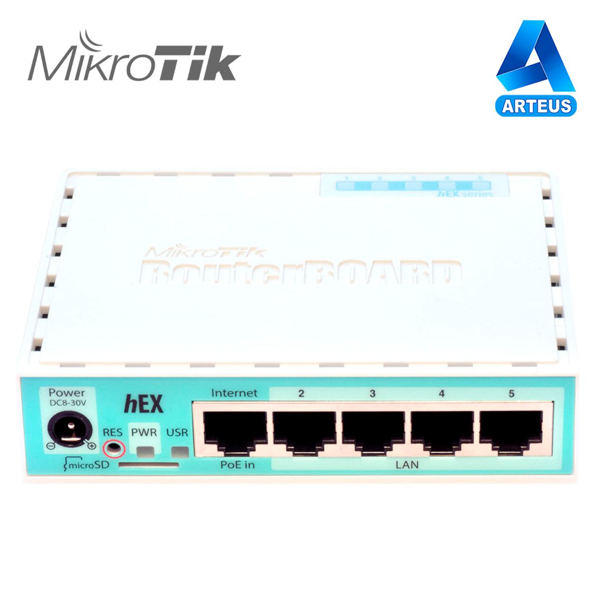 MIKROTIK - MIKROTIK RB750Gr3 Router Board 5 Puertos Gigabit RouterOS