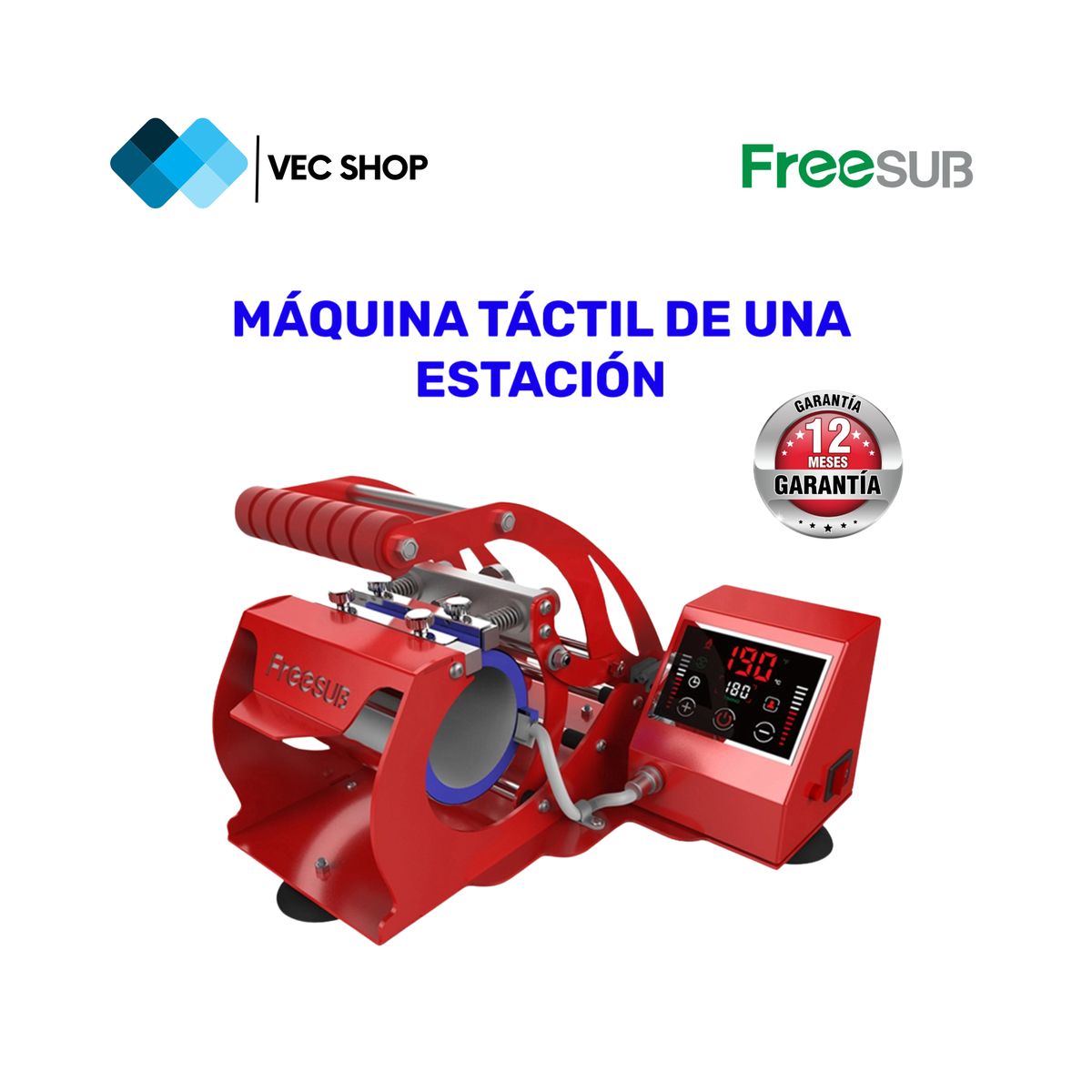 GENERICO - Maquina de Sublimación Táctil de una Estación Sublimadora Freesub