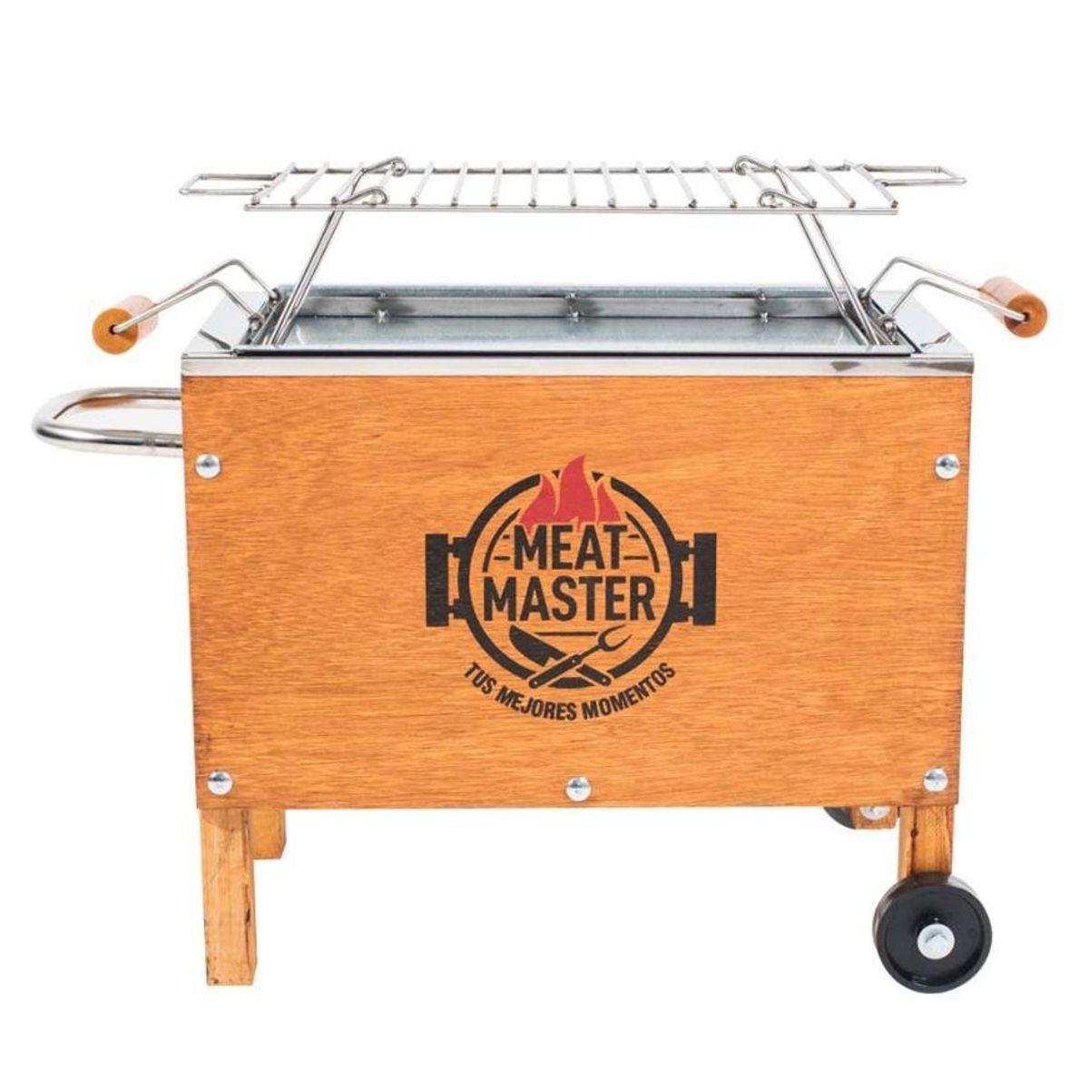 MEAT MASTER - Caja China Master Chica + Parrilla De Varillas Inox - Meat Master