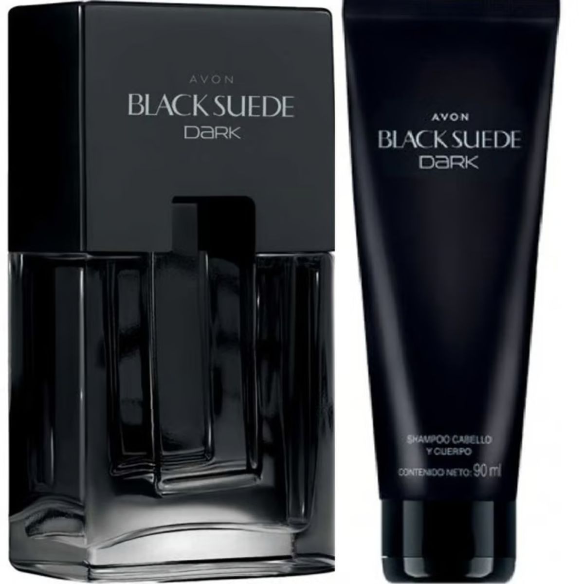 AVON - Black Suede Dark Perfume de Hombre Y Shampoo - Avon