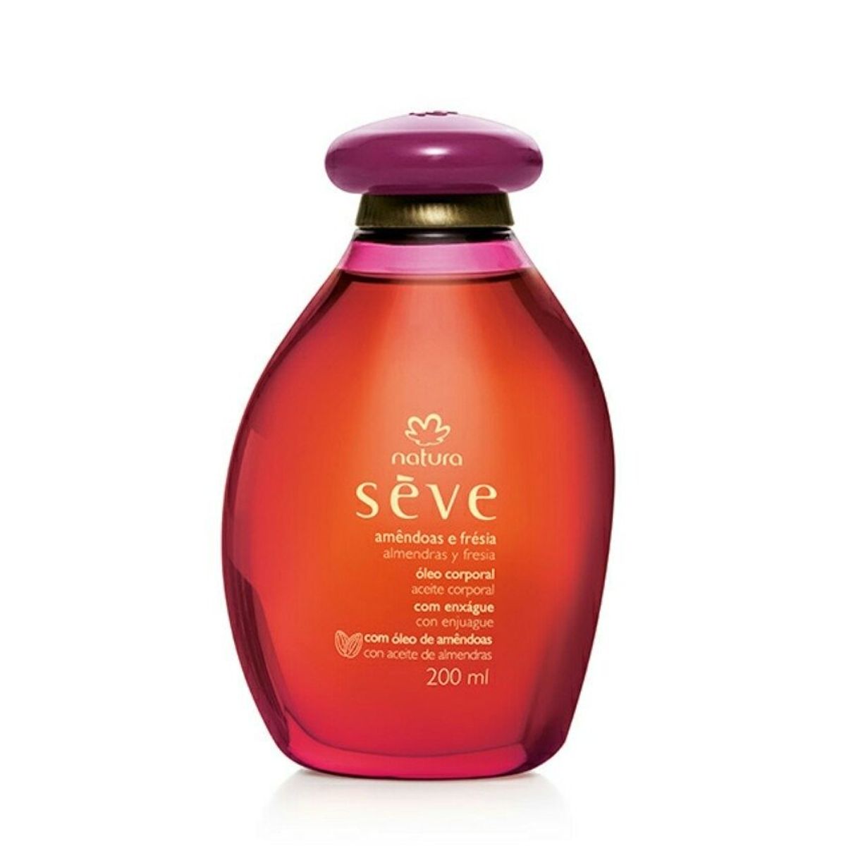 NATURA - Aceite Corporal Almendras y Fresia Seve Natura 200 ml