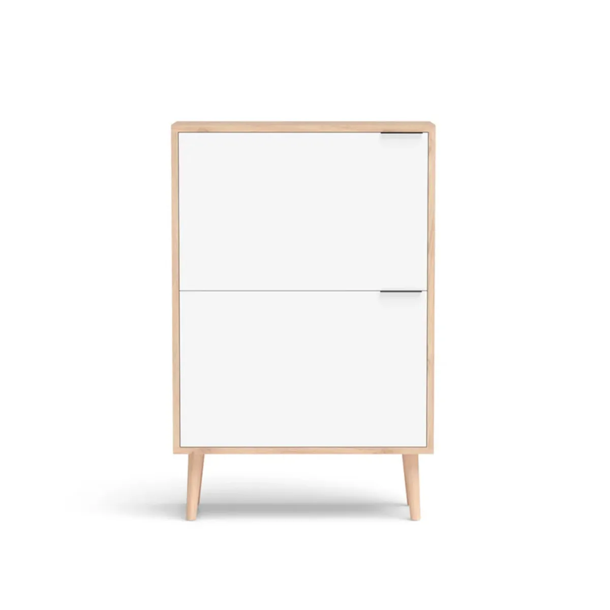 R&R MUEBLES - Zapatera Recibidor Vintage Danu RobleBlanco R&R MUEBLES