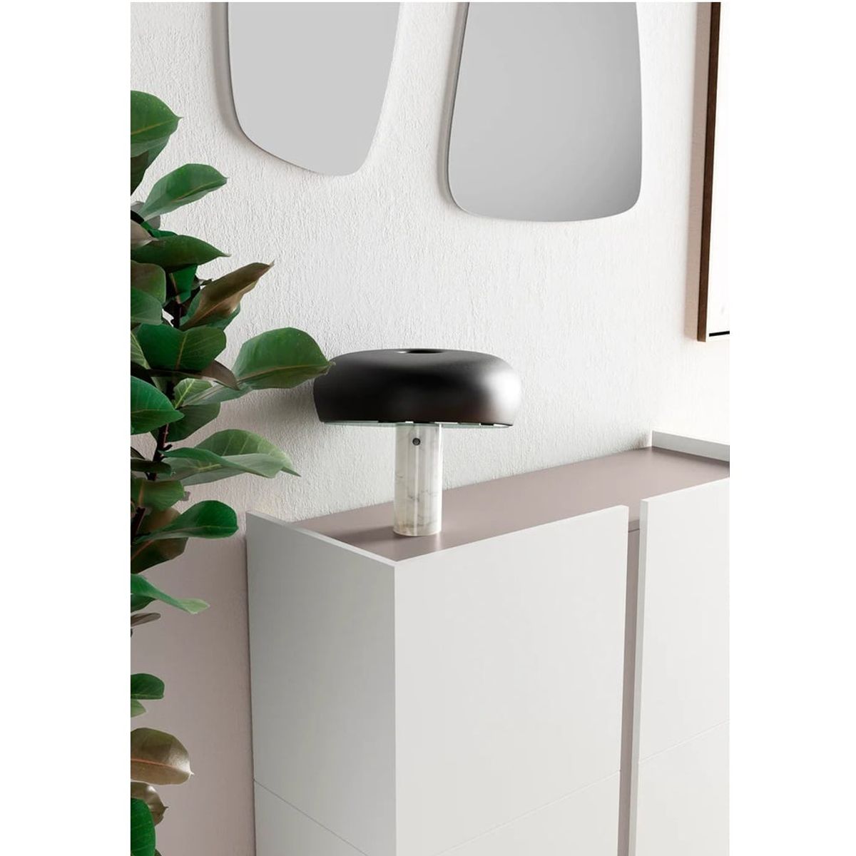 R&R MUEBLES - Zapatera Recibidor Moderno Godoy BlancoArena R&R MUEBLES