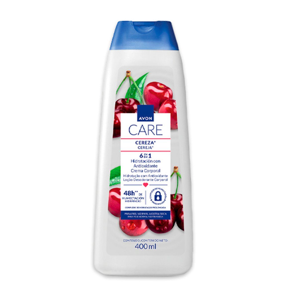 AVON - Avon Care 6 En 1 Crema Corporal Cereza 400ml