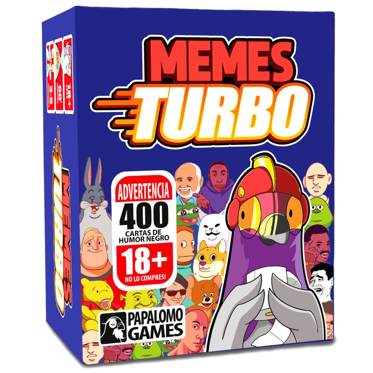 PAPALOMO GAMES - Juego de mesa Memes Turbo